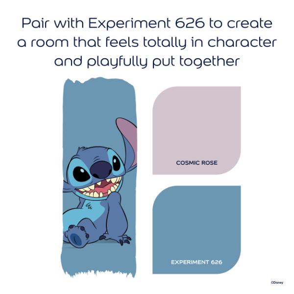 Dulux Easycare Washable &amp; Tough Disney Stitch Cos Rose 2.5L