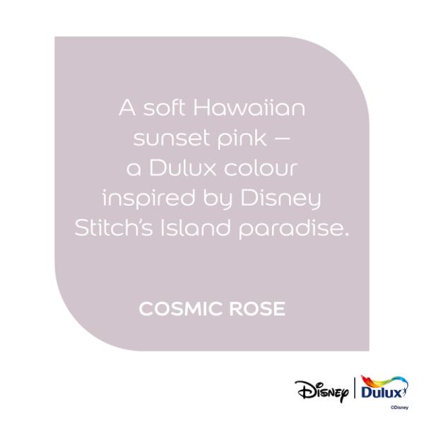 Dulux Easycare Washable &amp; Tough Disney Stitch Cos Rose 2.5L