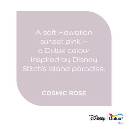 Dulux Easycare Washable &amp; Tough Disney Stitch Cos Rose 2.5L