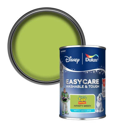 Dulux Easycare Washable &amp; Tough Disney Pixar Toy Story Infinity Green 1.25L