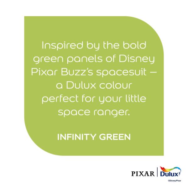 Dulux Easycare Washable &amp; Tough Disney Pixar Toy Story Infinity Green 1.25L