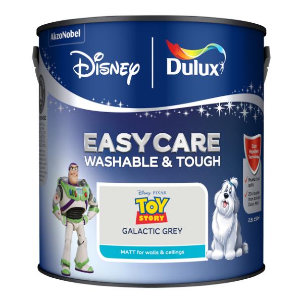 Dulux Easycare Washable &amp; Tough Disney Pixar Toy Story Galactic Grey 2.5L