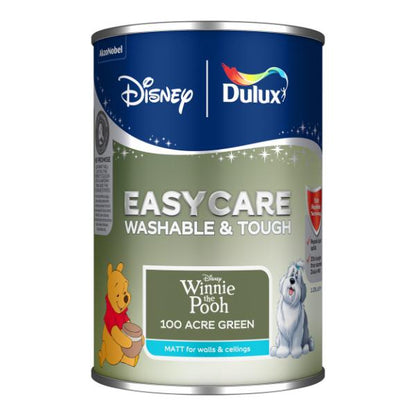 Dulux Easycare Washable &amp; Tough Disney Winnie the Pooh 100 Acre Green 1.25L
