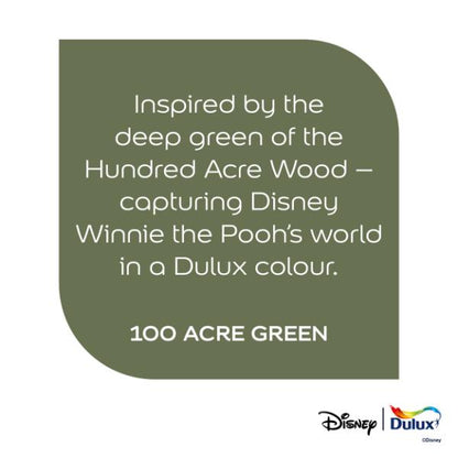 Dulux Easycare Washable &amp; Tough Disney Winnie the Pooh 100 Acre Green 1.25L