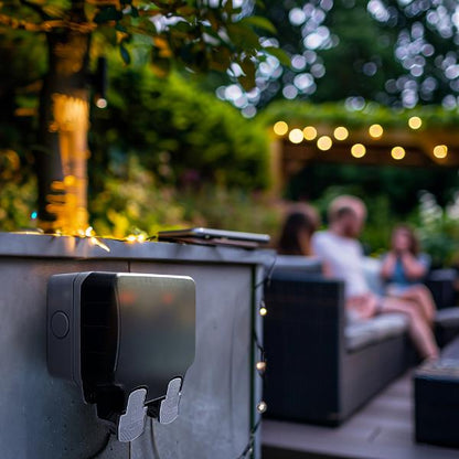 Nexus Storm IP66 Weatherproof Double Switched 13A Power Socket