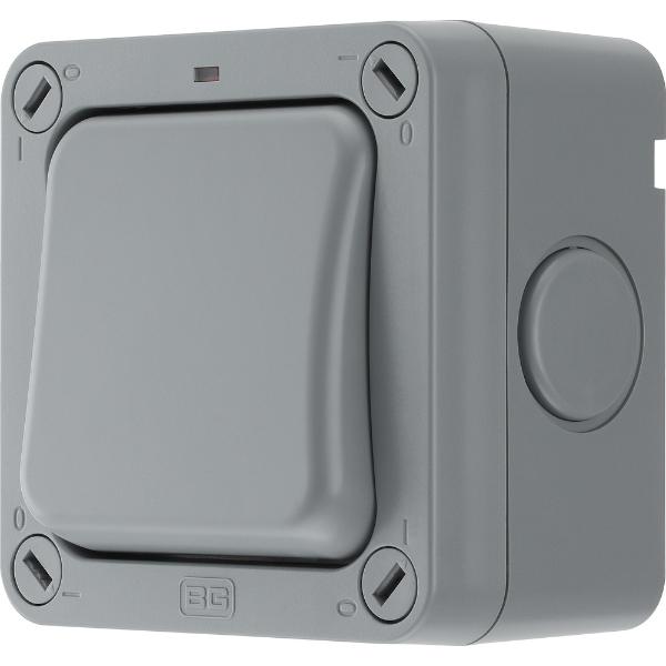 Nexus Storm IP66 Weatherproof Single Switch, 20Ax 2 Way