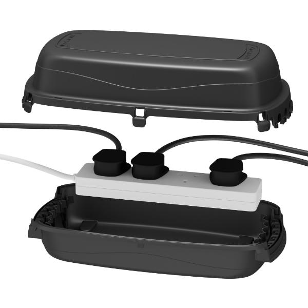 D-Line Outdoor Cable Management Box Black