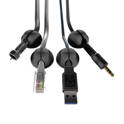 D-Line Cable Tidy Bases 6Pk