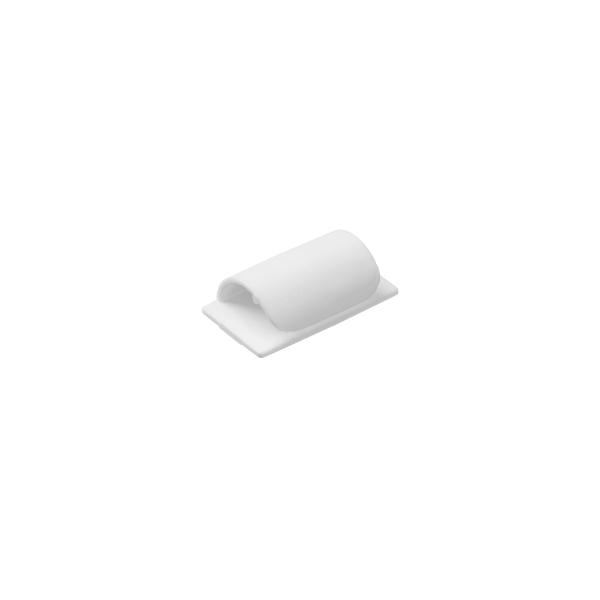D-Line Cable Tidy Clips White 20Pk