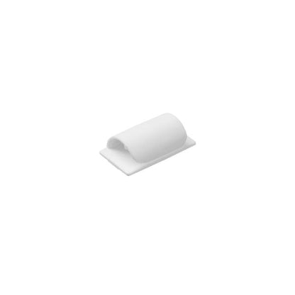 D-Line Cable Tidy Clips White 20Pk