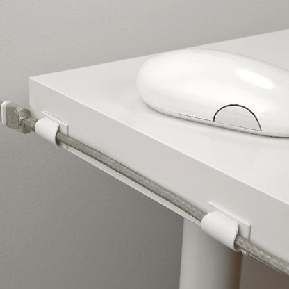 D-Line Cable Tidy Clips White 20Pk
