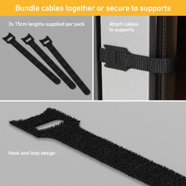 D-Line Cable Tidy Boxed Kit 15 Piece