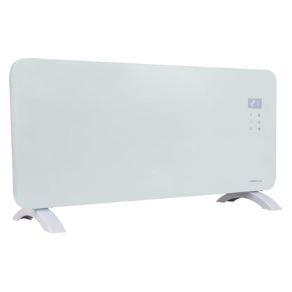 Masterplug Auraline Smartenergy Glass Panel Heater 2000W Arctic White
