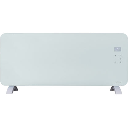 Masterplug Auraline Smartenergy Glass Panel Heater 2000W Arctic White