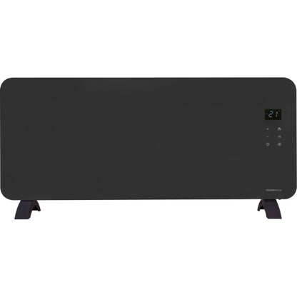 Masterplug Auraline Smartenergy Glass Panel Heater 2000W Slate Grey