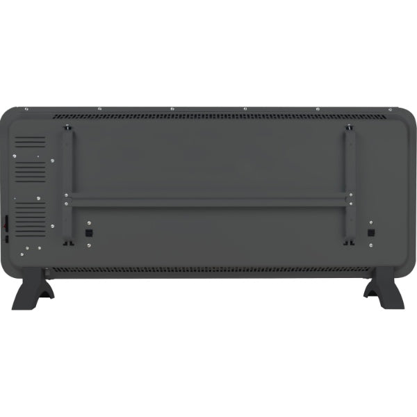 Masterplug Auraline Smartenergy Glass Panel Heater 2000W Slate Grey