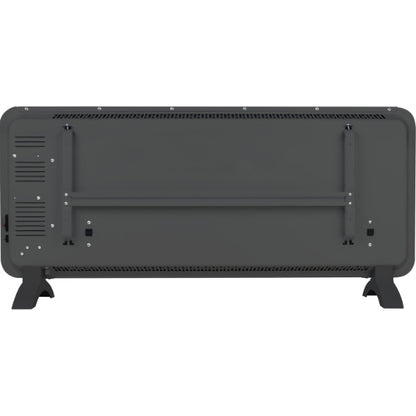 Masterplug Auraline Smartenergy Glass Panel Heater 2000W Slate Grey