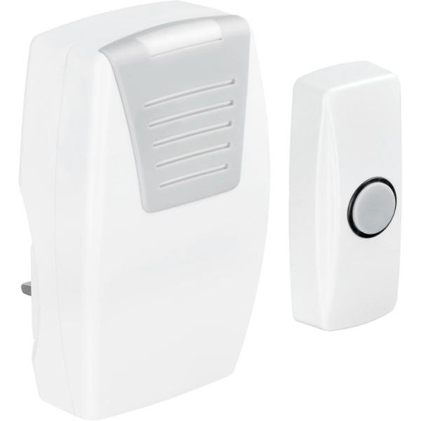 Masterplug Plug-In Door Chime with 100M Range