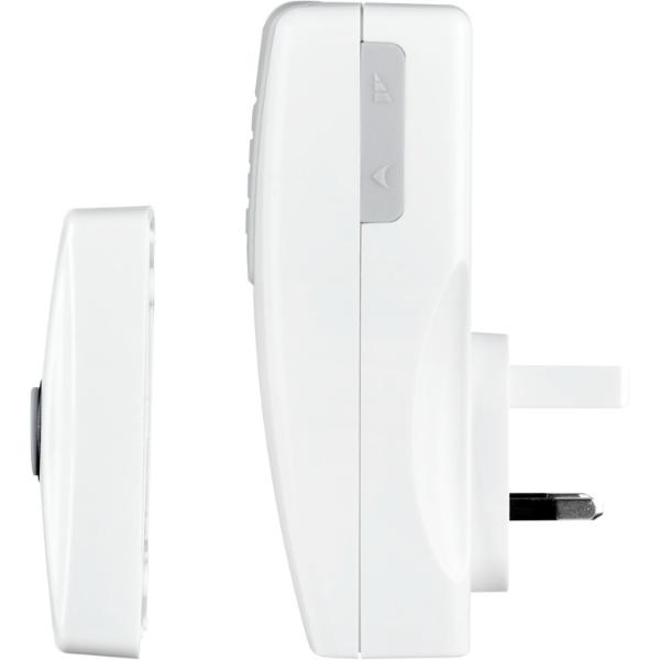 Masterplug Plug-In Door Chime with 100M Range