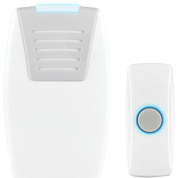 Masterplug Plug-In Door Chime with 100M Range