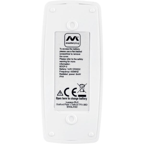 Masterplug Plug-In Door Chime with 100M Range