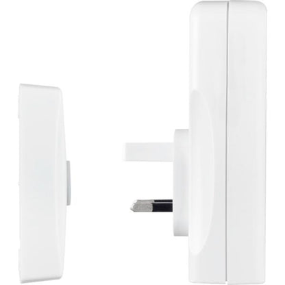 Masterplug Plug-In Door Chime with 30M Range