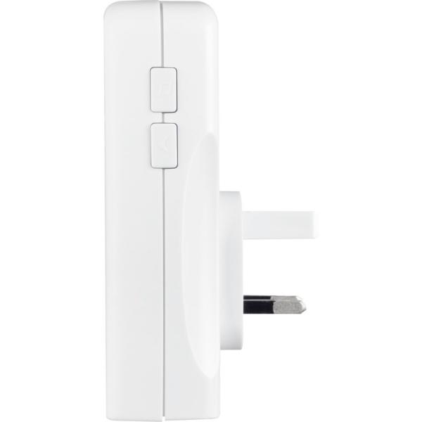 Masterplug Plug-In Door Chime with 30M Range