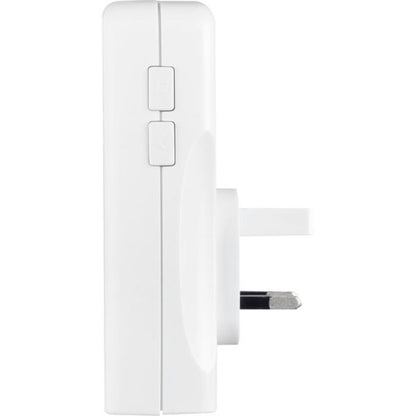 Masterplug Plug-In Door Chime with 30M Range