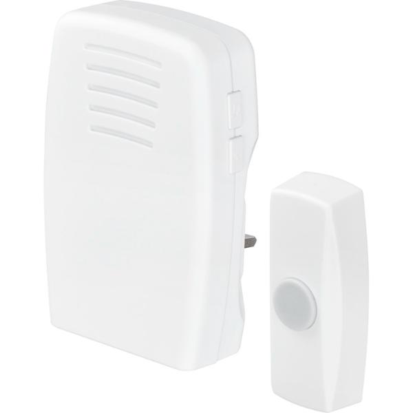 Masterplug Plug-In Door Chime with 30M Range