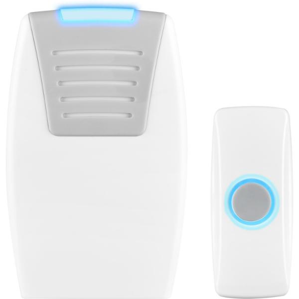 Masterplug Battery Powered Door Chime with 100M Range