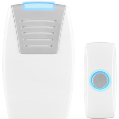 Masterplug Battery Powered Door Chime with 100M Range