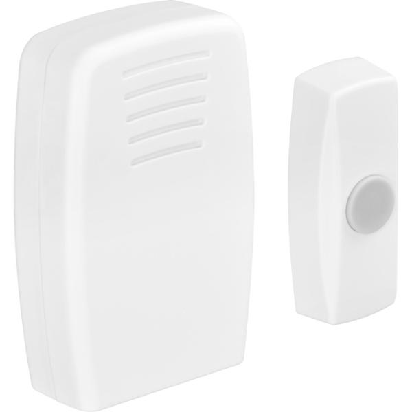 Masterplug Battery Powered Door Chime with 30M Range