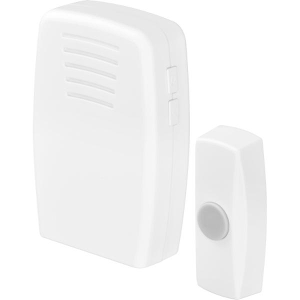 Masterplug Battery Powered Door Chime with 30M Range