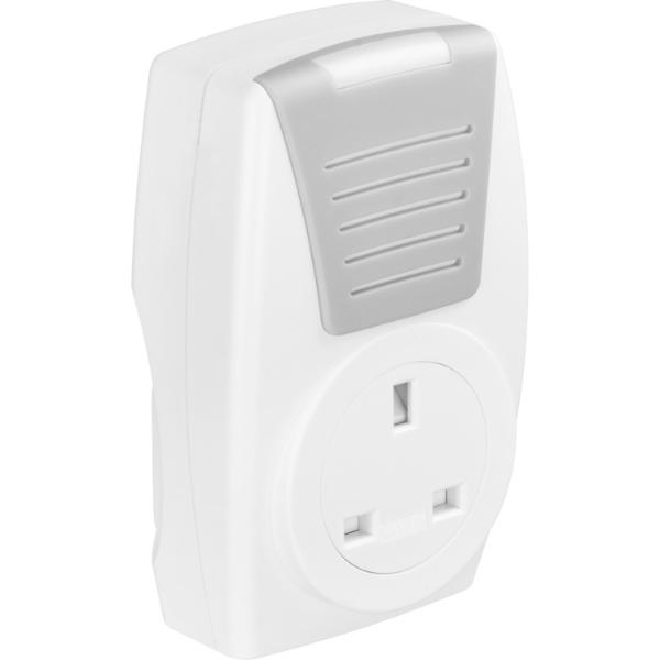 Masterplug Plug-Through Door Chime with 100M Range