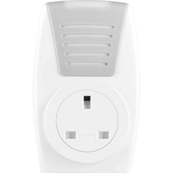 Masterplug Plug-Through Door Chime with 100M Range