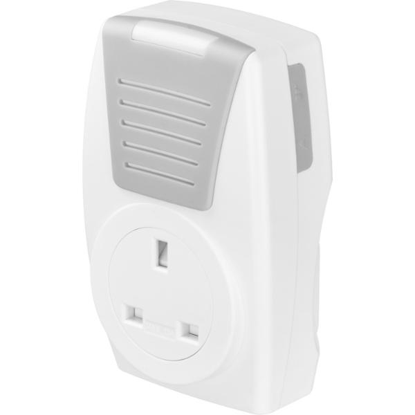 Masterplug Plug-Through Door Chime with 100M Range