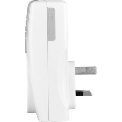 Masterplug Plug-Through Door Chime with 100M Range