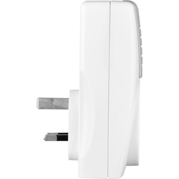 Masterplug Plug-Through Door Chime with 100M Range