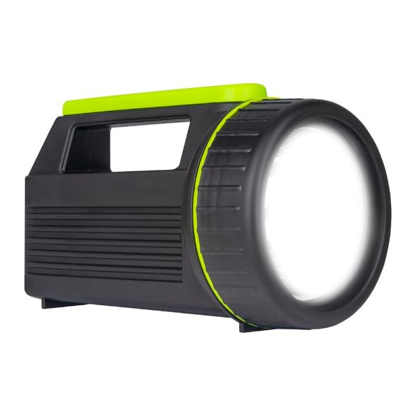 Luceco Rechargable Traditional Torch 5Watt 200Lumens With Power Bank