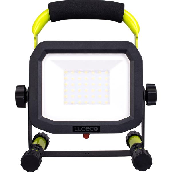 Luceco Castra Worklight Black/Green Light 220Volt 3300 Lumens 30Watt