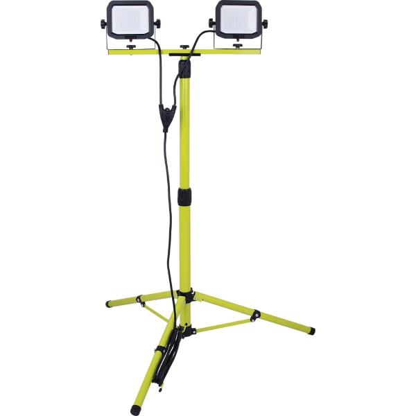 Luceco Castra Tripod Black/Green 220Volt 6600 Lumens 60Watt