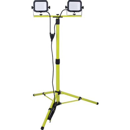 Luceco Castra Tripod Black/Green 220Volt 6600 Lumens 60Watt