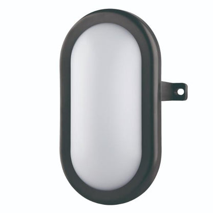 Luceco Eco Decorative Outdoor Eyelid LED Bulkhead Light, 10W, 400lm