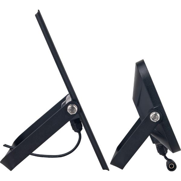 Luceco Mensa Solar Floodlight, Colour Change, PIR &amp; Remote IP65 1500lm