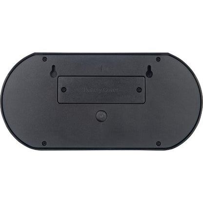 Luceco Carina Decorative Solar Bulkhead Light, IP54, 5W, 470lm, Black