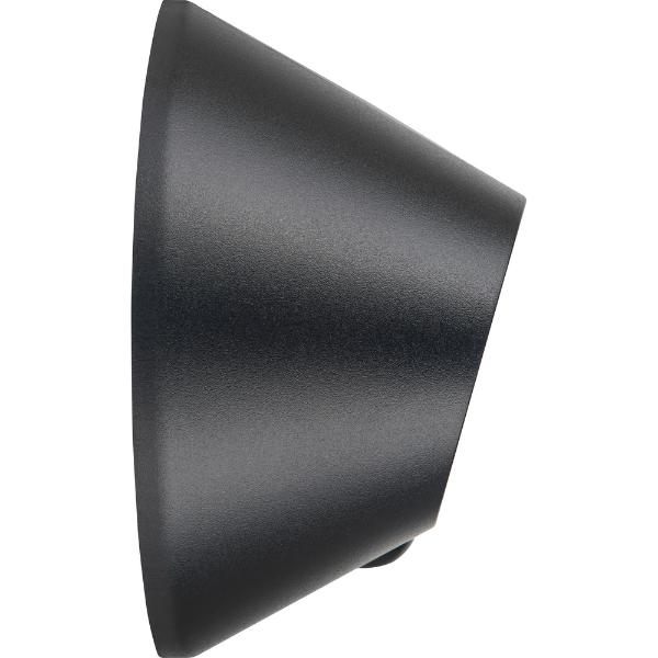 Luceco Carina Decorative Solar Bulkhead Light, IP54, 5W, 470lm, Black