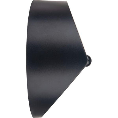 Luceco Carina Decorative Solar Bulkhead Light, IP54, 5W, 500lm, Black