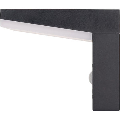 Luceco Aries Solar Wall Light &amp; PIR Motion Sensor, IP44, 600lm, 3000K