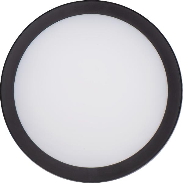 Luceco Circulus Bulkhead Light, Power &amp; Colour Change, IP65 24W 3000lm