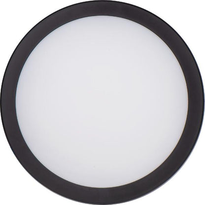 Luceco Circulus Bulkhead Light, Power &amp; Colour Change, IP65 24W 3000lm